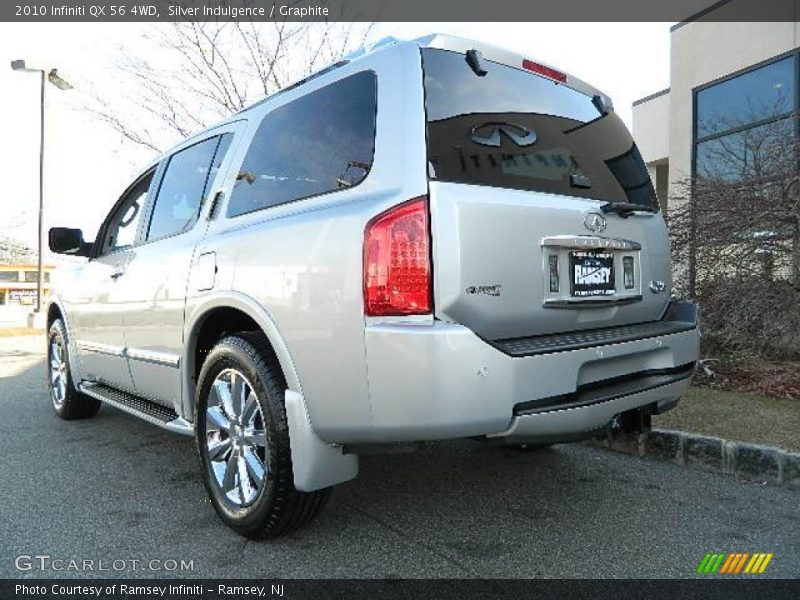 Silver Indulgence / Graphite 2010 Infiniti QX 56 4WD