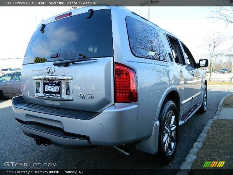 Silver Indulgence / Graphite 2010 Infiniti QX 56 4WD