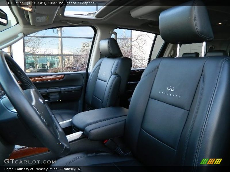 Silver Indulgence / Graphite 2010 Infiniti QX 56 4WD