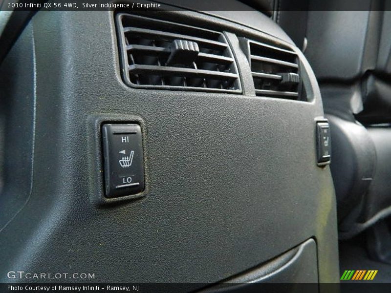 Silver Indulgence / Graphite 2010 Infiniti QX 56 4WD