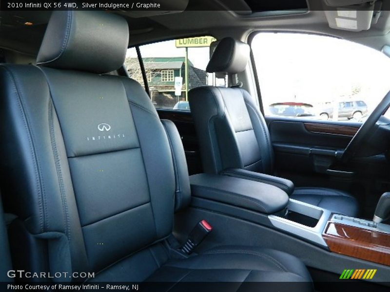 Silver Indulgence / Graphite 2010 Infiniti QX 56 4WD