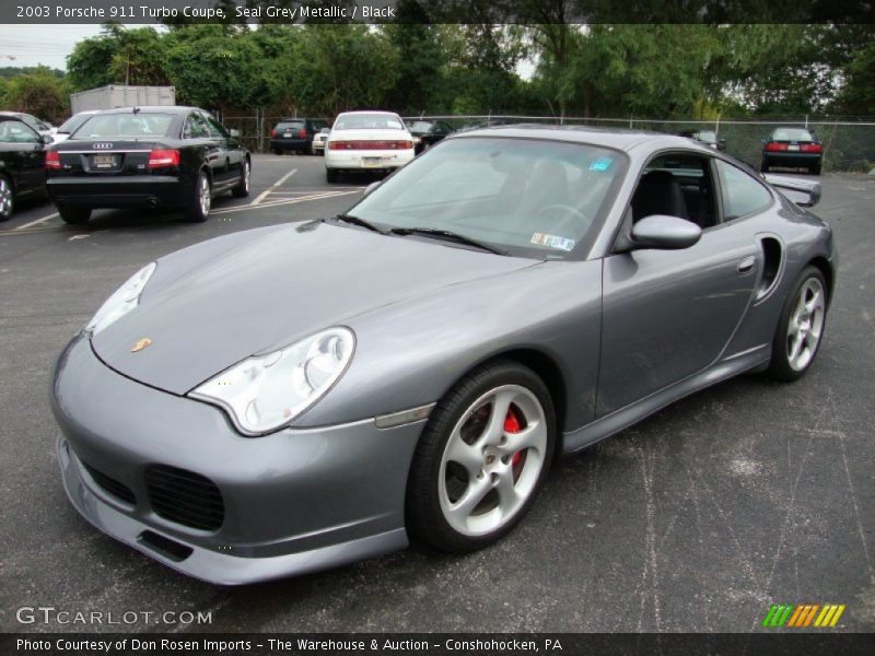 Front 3/4 View of 2003 911 Turbo Coupe