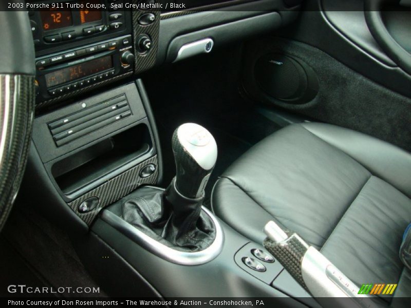  2003 911 Turbo Coupe 6 Speed Manual Shifter