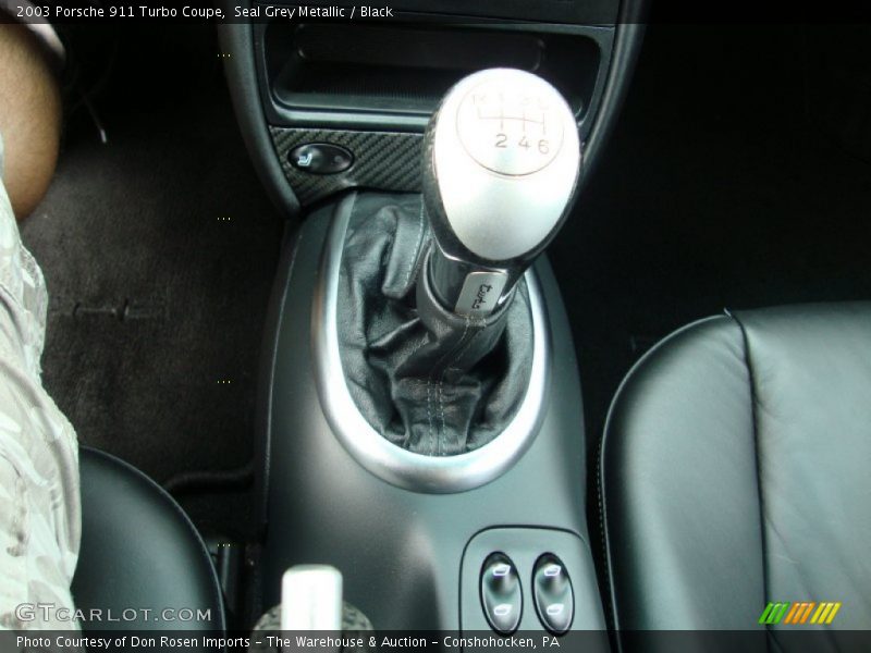  2003 911 Turbo Coupe 6 Speed Manual Shifter