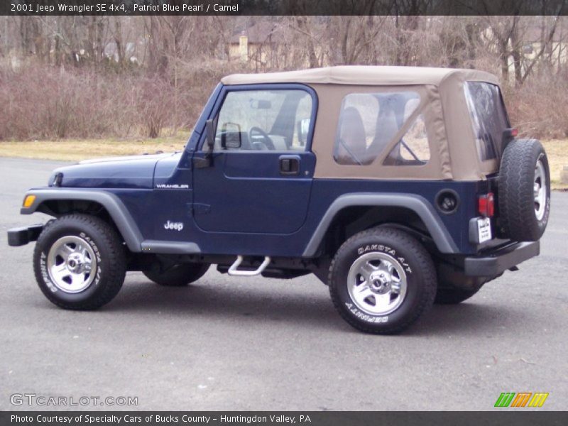  2001 Wrangler SE 4x4 Patriot Blue Pearl