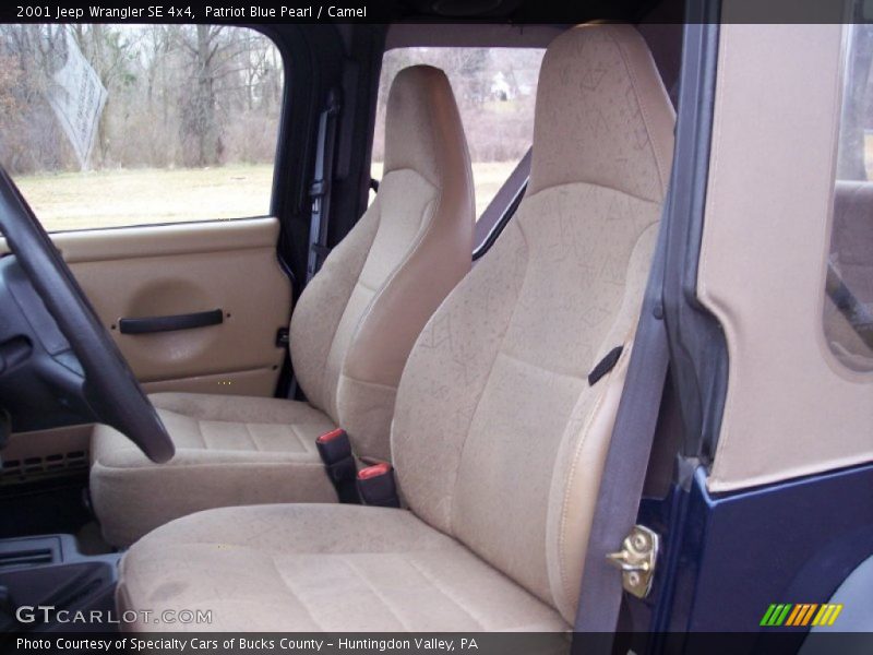  2001 Wrangler SE 4x4 Camel Interior