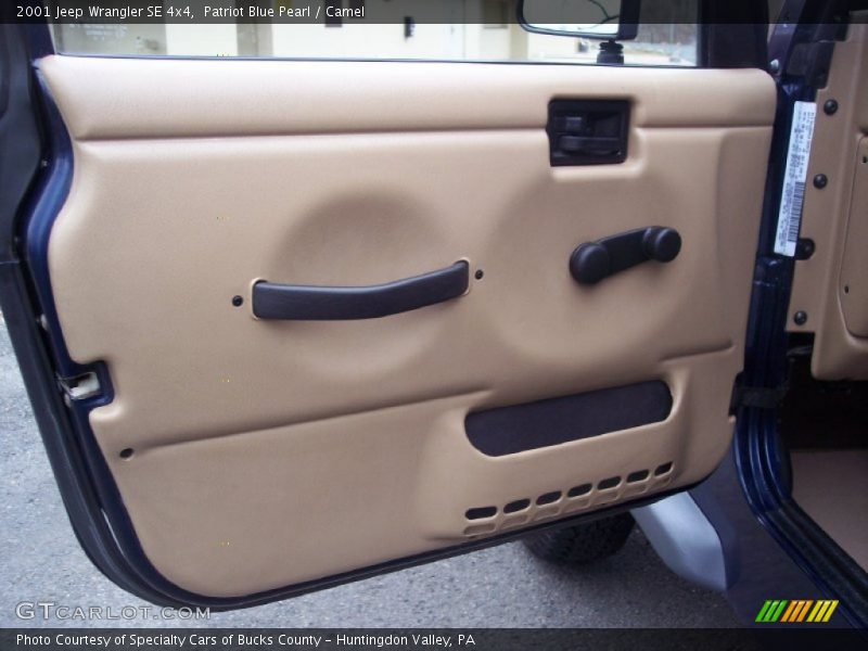 Door Panel of 2001 Wrangler SE 4x4