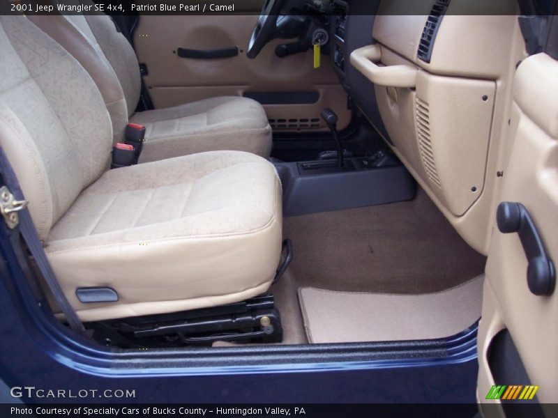  2001 Wrangler SE 4x4 Camel Interior