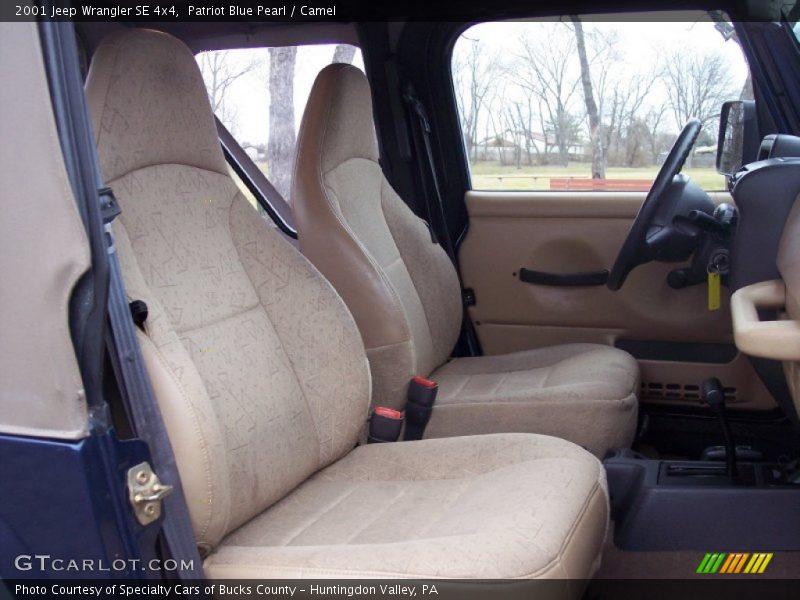  2001 Wrangler SE 4x4 Camel Interior