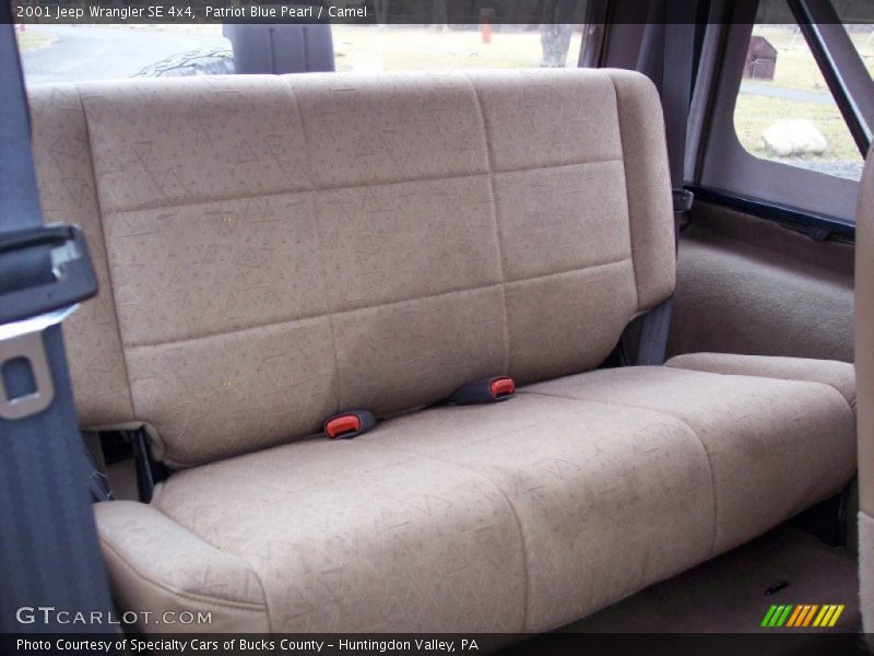 Patriot Blue Pearl / Camel 2001 Jeep Wrangler SE 4x4