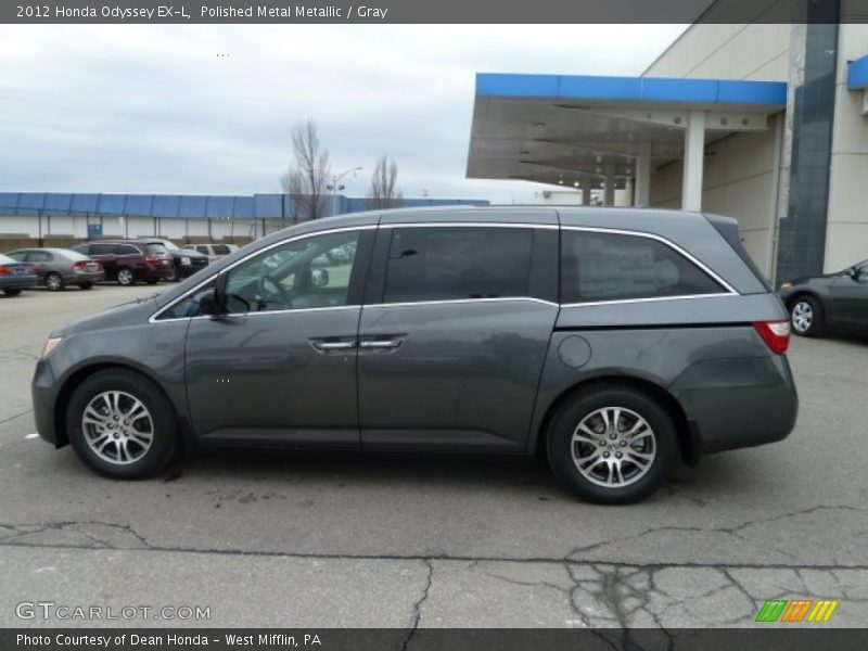 Polished Metal Metallic / Gray 2012 Honda Odyssey EX-L