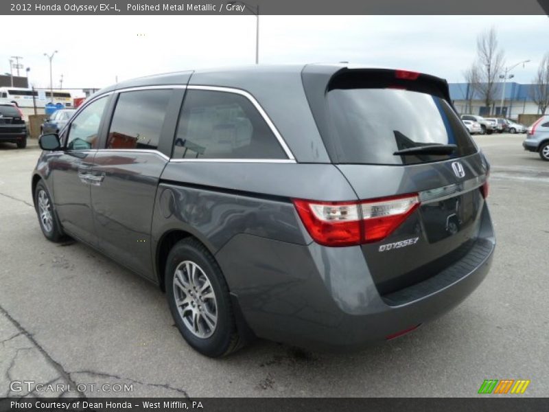 Polished Metal Metallic / Gray 2012 Honda Odyssey EX-L