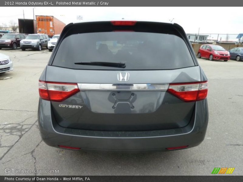 Polished Metal Metallic / Gray 2012 Honda Odyssey EX-L