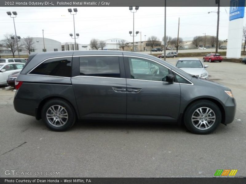 Polished Metal Metallic / Gray 2012 Honda Odyssey EX-L