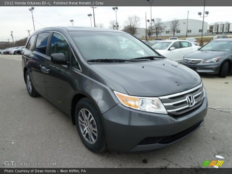 Polished Metal Metallic / Gray 2012 Honda Odyssey EX-L