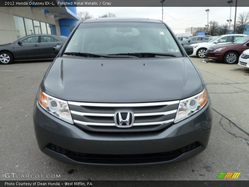 Polished Metal Metallic / Gray 2012 Honda Odyssey EX-L