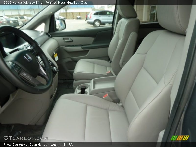 Polished Metal Metallic / Gray 2012 Honda Odyssey EX-L