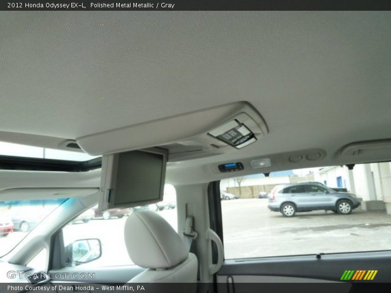 Polished Metal Metallic / Gray 2012 Honda Odyssey EX-L