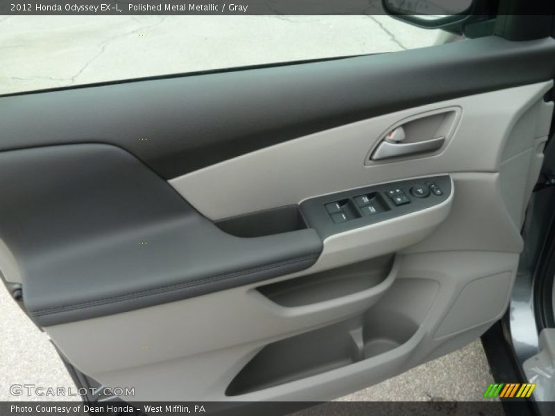 Polished Metal Metallic / Gray 2012 Honda Odyssey EX-L