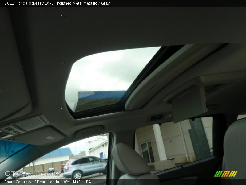 Polished Metal Metallic / Gray 2012 Honda Odyssey EX-L