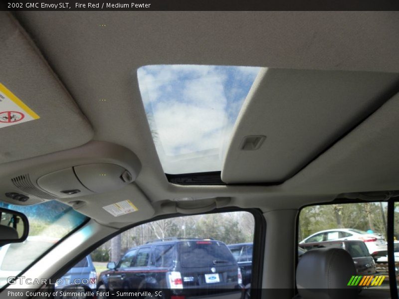 Fire Red / Medium Pewter 2002 GMC Envoy SLT