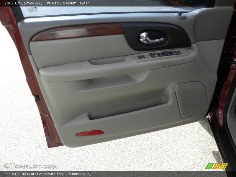 Fire Red / Medium Pewter 2002 GMC Envoy SLT