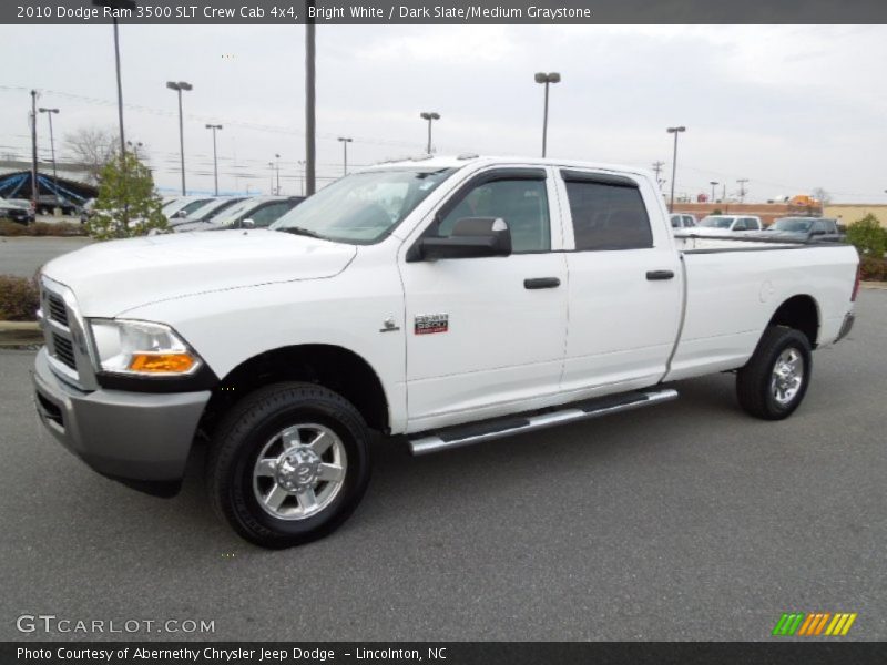  2010 Ram 3500 SLT Crew Cab 4x4 Bright White