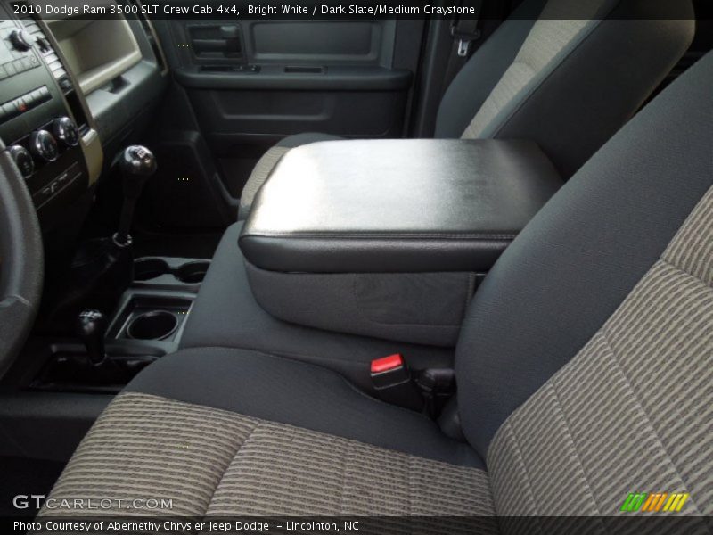 Bright White / Dark Slate/Medium Graystone 2010 Dodge Ram 3500 SLT Crew Cab 4x4