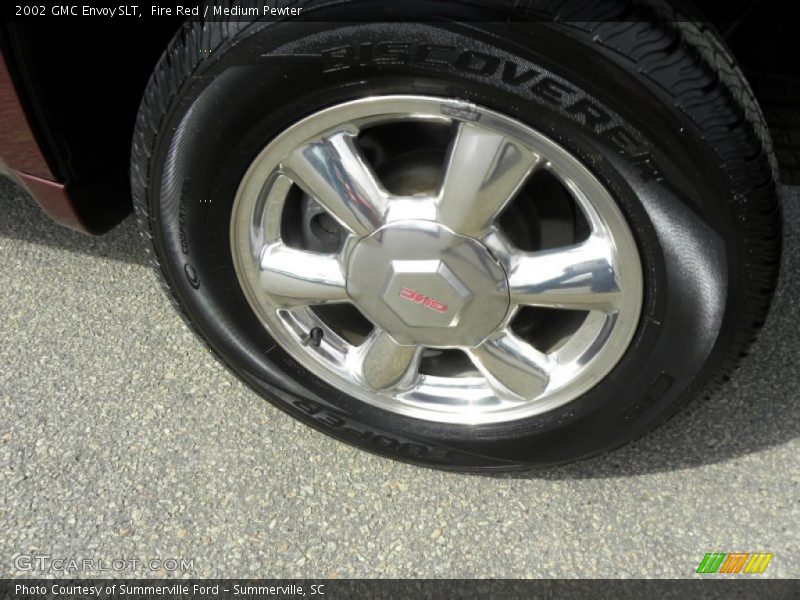 Fire Red / Medium Pewter 2002 GMC Envoy SLT