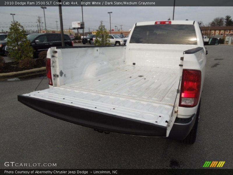 Bright White / Dark Slate/Medium Graystone 2010 Dodge Ram 3500 SLT Crew Cab 4x4