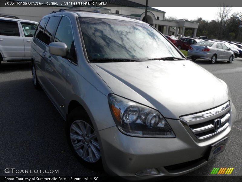 Silver Pearl Metallic / Gray 2005 Honda Odyssey Touring
