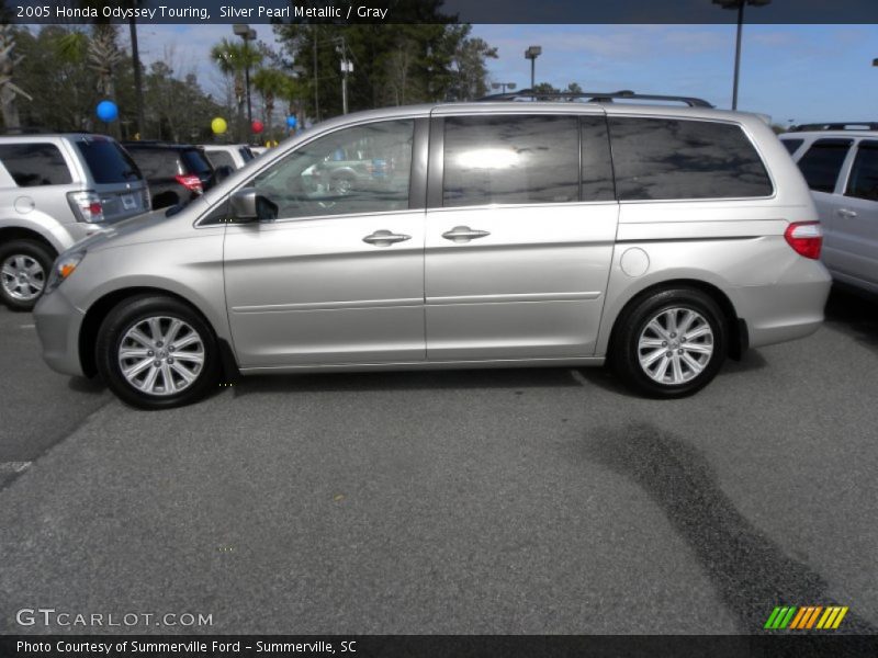 Silver Pearl Metallic / Gray 2005 Honda Odyssey Touring