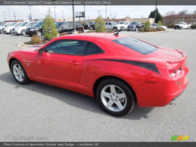 Victory Red / Black 2010 Chevrolet Camaro LT Coupe 600 Limited Edition