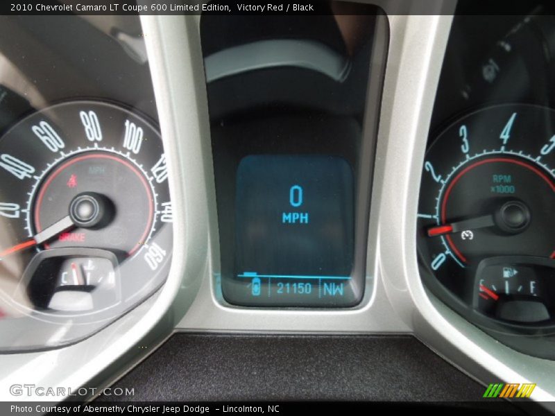 Victory Red / Black 2010 Chevrolet Camaro LT Coupe 600 Limited Edition