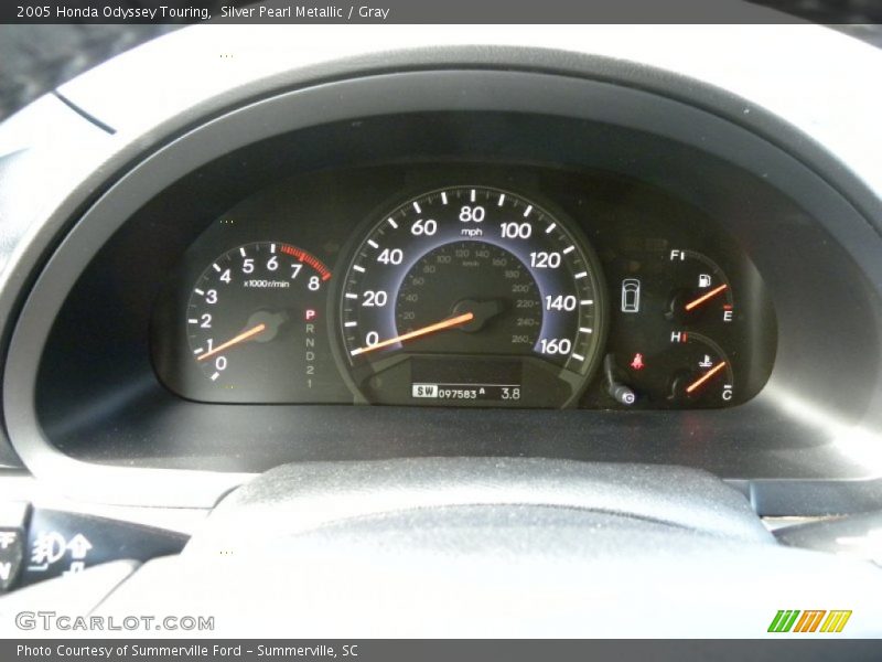Silver Pearl Metallic / Gray 2005 Honda Odyssey Touring