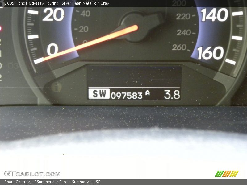 Silver Pearl Metallic / Gray 2005 Honda Odyssey Touring