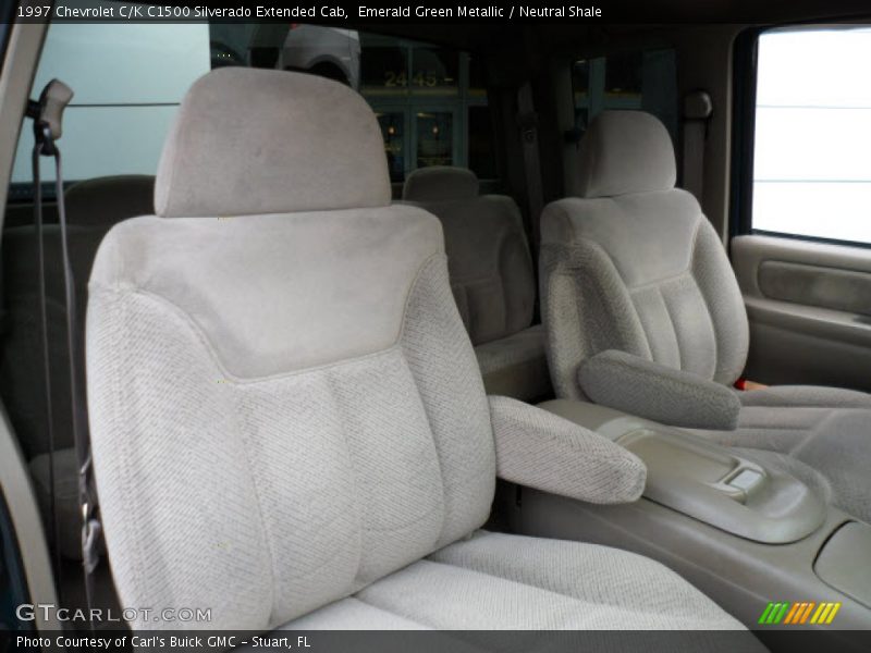  1997 C/K C1500 Silverado Extended Cab Neutral Shale Interior