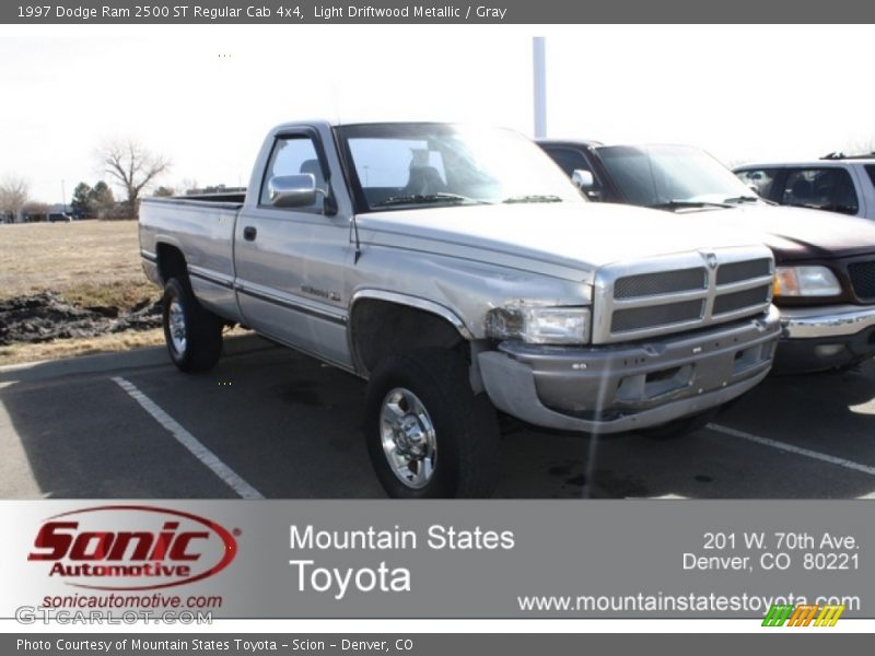 Light Driftwood Metallic / Gray 1997 Dodge Ram 2500 ST Regular Cab 4x4