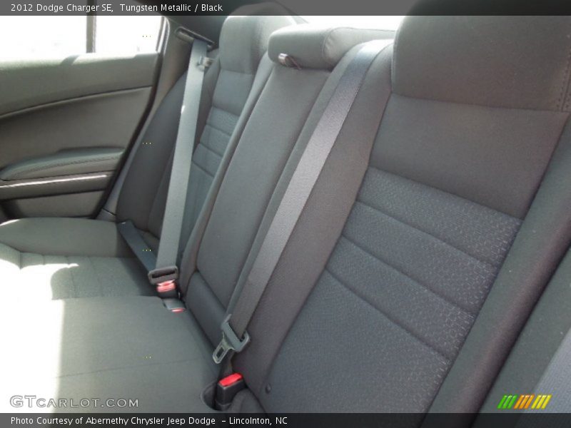 Tungsten Metallic / Black 2012 Dodge Charger SE