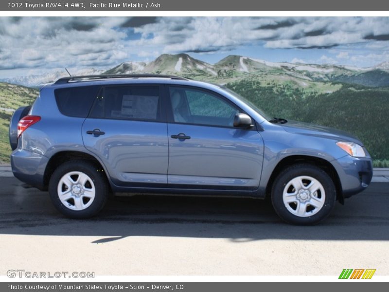 Pacific Blue Metallic / Ash 2012 Toyota RAV4 I4 4WD