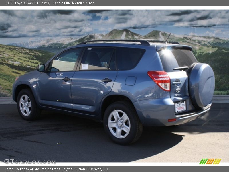 Pacific Blue Metallic / Ash 2012 Toyota RAV4 I4 4WD
