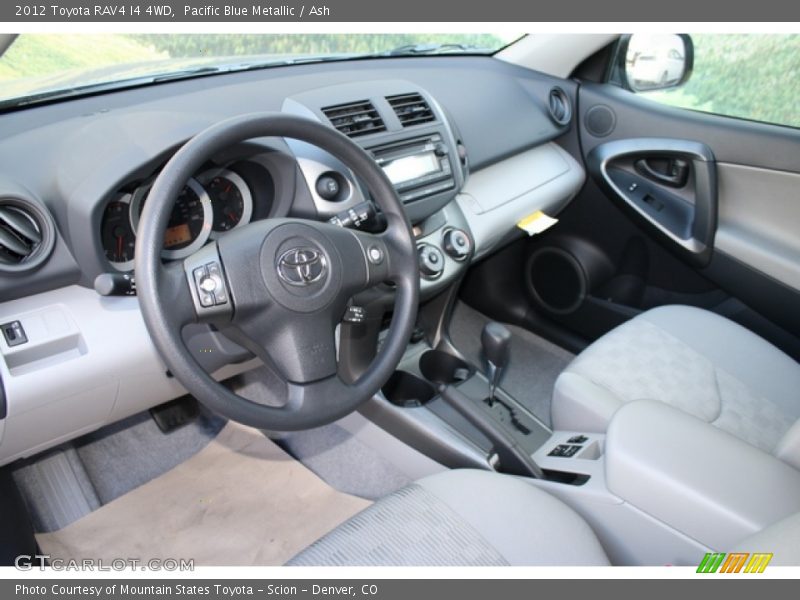 Pacific Blue Metallic / Ash 2012 Toyota RAV4 I4 4WD