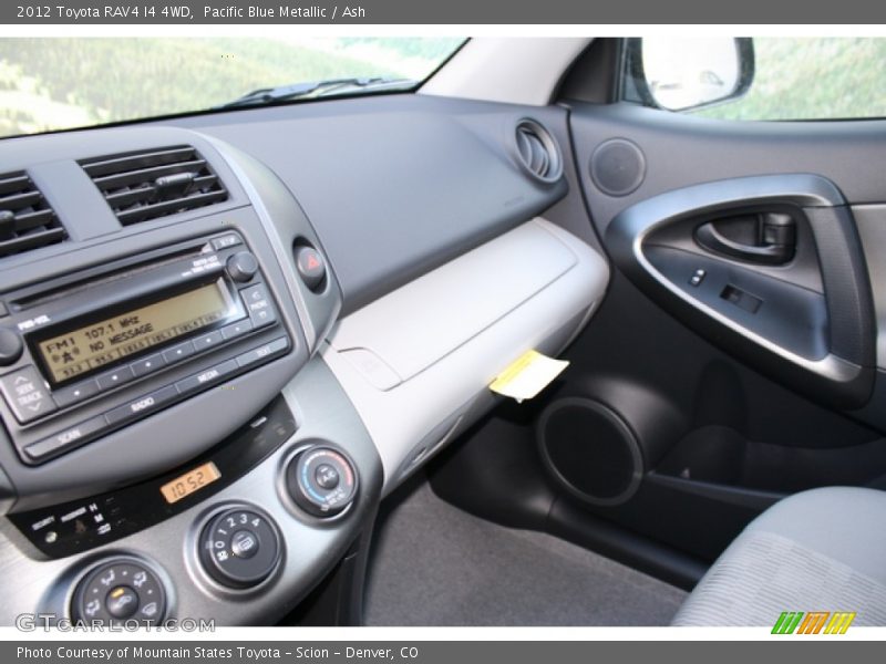 Pacific Blue Metallic / Ash 2012 Toyota RAV4 I4 4WD