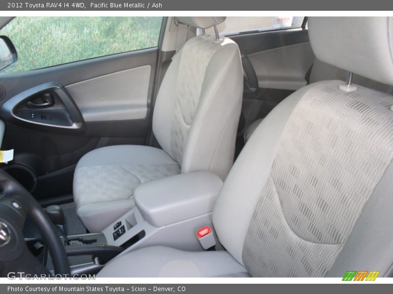 Pacific Blue Metallic / Ash 2012 Toyota RAV4 I4 4WD