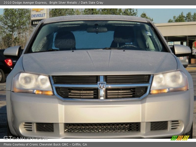 Bright Silver Metallic / Dark Slate Gray 2010 Dodge Avenger Express