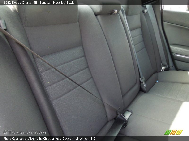 Tungsten Metallic / Black 2012 Dodge Charger SE