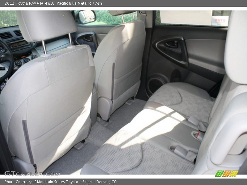 Pacific Blue Metallic / Ash 2012 Toyota RAV4 I4 4WD