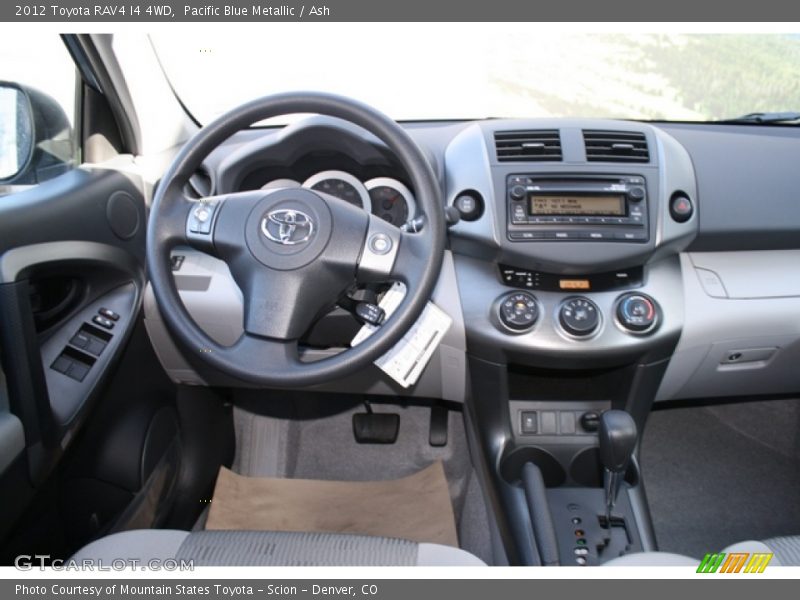 Pacific Blue Metallic / Ash 2012 Toyota RAV4 I4 4WD