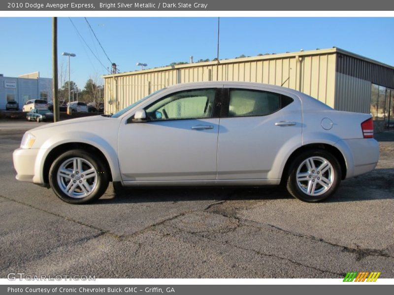 Bright Silver Metallic / Dark Slate Gray 2010 Dodge Avenger Express
