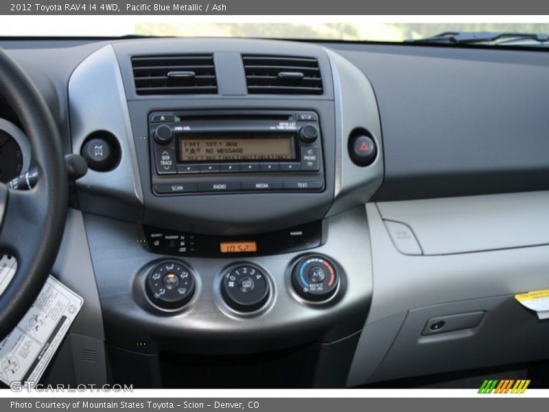 Pacific Blue Metallic / Ash 2012 Toyota RAV4 I4 4WD